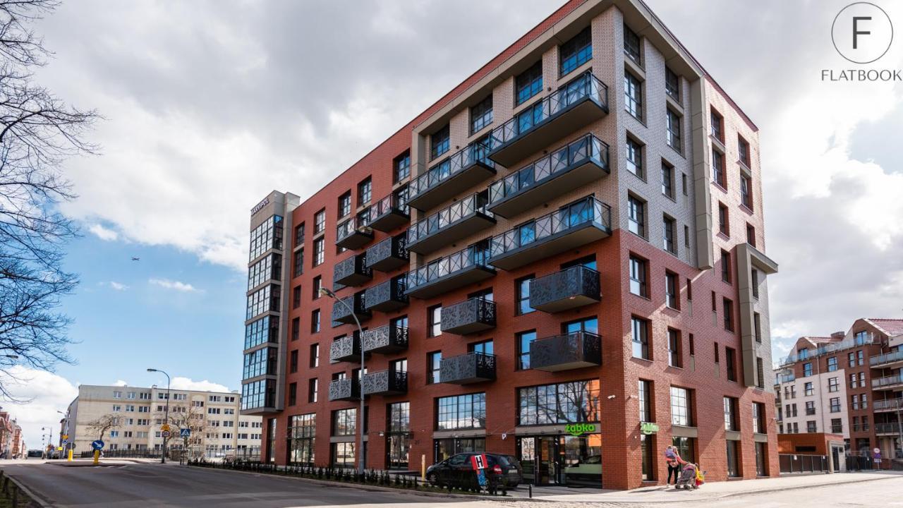 Flatbook - City Center Spa Apartments Dwie Motlawy Gdańsk Exteriör bild